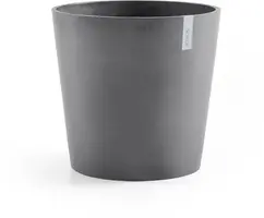 Ecopots kunststof bloempot amsterdam 50x44 cm grijs     - afbeelding 1