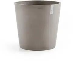 Ecopots kunststof bloempot amsterdam 60x54.8 cm taupe     - afbeelding 1