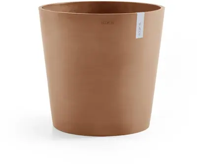 Ecopots kunststof bloempot amsterdam 60x55.5 cm terracotta     - afbeelding 1