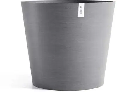 Ecopots kunststof bloempot amsterdam 70x61.3 cm grijs     - afbeelding 1