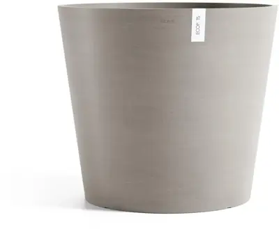 Ecopots kunststof bloempot amsterdam 70x61.3 cm taupe     - afbeelding 1