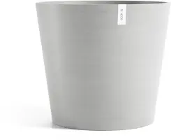 Ecopots kunststof bloempot amsterdam 70x61.3 cm witgrijs     - afbeelding 3