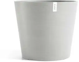 Ecopots kunststof bloempot amsterdam 70x61.3 cm witgrijs     - afbeelding 1