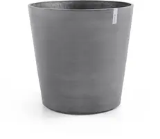 Ecopots kunststof bloempot amsterdam met wielen 100.2x88.7 cm grijs     - afbeelding 3