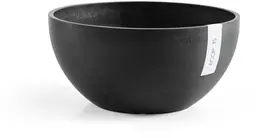 Ecopots kunststof bloempot brussels 35x16.5 cm donkergrijs     - afbeelding 1