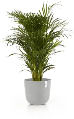 Ecopots kunststof bloempot oslo 35x30.5 cm witgrijs - afbeelding 5