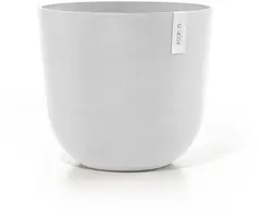 Ecopots kunststof bloempot oslo 45x39.2 cm puurwit - afbeelding 6