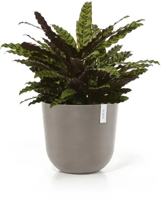 Ecopots kunststof bloempot oslo 45x39.2 cm taupe - afbeelding 8