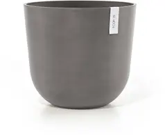 Ecopots kunststof bloempot oslo 45x39.2 cm taupe    