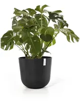 Ecopots kunststof bloempot oslo 55x48.5 cm donkergrijs - afbeelding 7