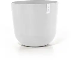 Ecopots kunststof bloempot oslo 55x48.5 cm puurwit - afbeelding 6
