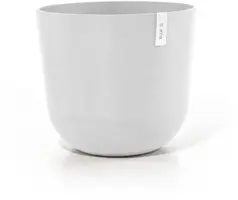 Ecopots kunststof bloempot oslo 55x48.5 cm puurwit     - afbeelding 1