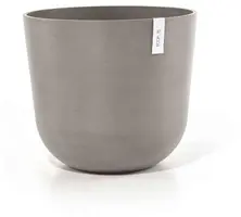 Ecopots kunststof bloempot oslo 55x48.5 cm taupe - afbeelding 7