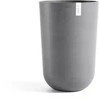 Ecopots kunststof bloempot oslo hoog 35x51.5 cm grijs - afbeelding 1