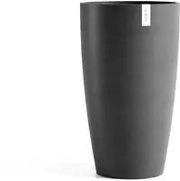 Ecopots kunststof bloempot stockholm 35x60 cm donkergrijs     - afbeelding 1