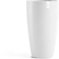 Ecopots kunststof bloempot stockholm 35x60 cm puurwit     - afbeelding 3