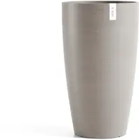 Ecopots kunststof bloempot stockholm 35x60 cm taupe     - afbeelding 3