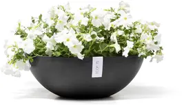 Ecopots kunststof bloempot vienna 50x18 cm donkergrijs     - afbeelding 7