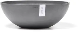 Ecopots kunststof bloempot vienna 50x18 cm grijs     - afbeelding 1