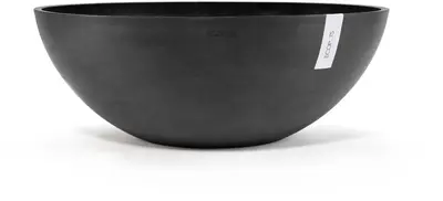 Ecopots kunststof bloempot vienna 70x25.3 cm donkergrijs     - afbeelding 1