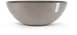 Ecopots kunststof bloempot vienna 70x25.3 cm taupe     - afbeelding 1