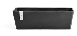 Ecopots kunststof plantenbak bruges 45x17x17 cm donkergrijs     - afbeelding 6