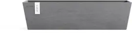 Ecopots kunststof plantenbak bruges 65x20x20 cm grijs     - afbeelding 5