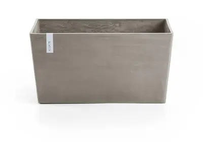 Ecopots kunststof plantenbak paris 100x46.4x51cm taupe     - afbeelding 3