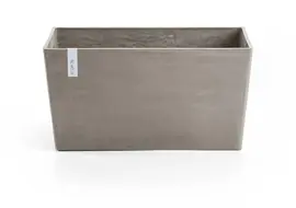 Ecopots kunststof plantenbak paris 60x26.2x40.5cm taupe     - afbeelding 3