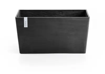 Ecopots kunststof plantenbak paris 80.3x38x40.5cm donkergrijs     - afbeelding 3