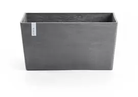Ecopots kunststof plantenbak paris 80x38x40.5cm grijs     - afbeelding 1