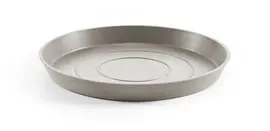 Ecopots kunststof schotel 21x2.5 cm taupe     - afbeelding 1