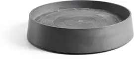 Ecopots kunststof schotel met wielen oslo schotel 50x10.5 cm grijs     - afbeelding 1