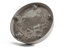 Ecopots kunststof schotel met wielen oslo schotel 50x10.5 cm taupe     - afbeelding 2