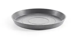 Ecopots kunststof schotel stockholm schotel 28.7x3 cm grijs     - afbeelding 1