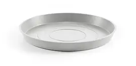 Ecopots kunststof schotel stockholm schotel 36.5x3.5 cm witgrijs     - afbeelding 1