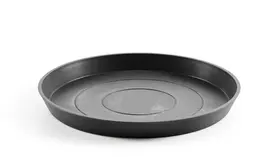 Ecopots kunststof schotel stockholm schotel 44.5x3.5 cm donkergrijs     - afbeelding 1