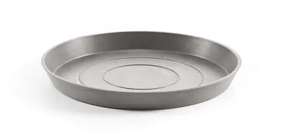 Ecopots kunststof stockholm schotel 36.5x3.5 cm taupe     - afbeelding 1