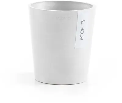 Ecopots Morinda Puurwit Ø14,2 x H16 cm - afbeelding 1