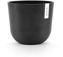 Ecopots Oslo Donkergrijs Ø25cm x H21,8 cm - afbeelding 1