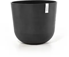 Ecopots Oslo Donkergrijs Ø55cm x H47,9 cm - afbeelding 1