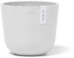 Ecopots Oslo Mini Puurwit Ø16cm x H13,7 cm - afbeelding 1