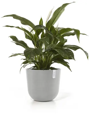Ecopots Oslo Witgrijs Ø45cm x H39,2 cm - afbeelding 2