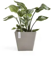 Ecopots Rotterdam Taupe L40 x B40 x H35 cm - afbeelding 2