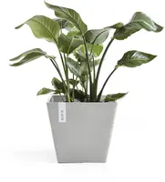 Ecopots Rotterdam Witgrijs L40 x B40 x H35 cm - afbeelding 2