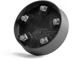 Ecopots Saucer Wheels Rond Donkergrijs Ø28,7 x H8,3 cm - afbeelding 6