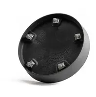 Ecopots Saucer Wheels Rond Donkergrijs Ø41,6 x H9 cm - afbeelding 6