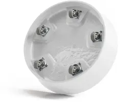 Ecopots Saucer Wheels Rond Puurwit Ø28,7 x H8,3 cm - afbeelding 2