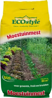 Ecostyle Moestuinmest 8kg - afbeelding 1