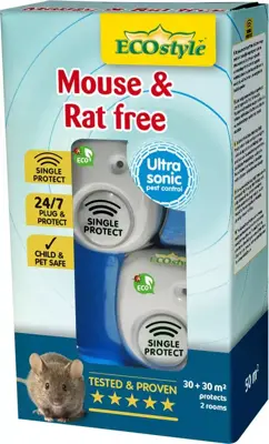 Ecostyle Mouse&rat free 30+30m2